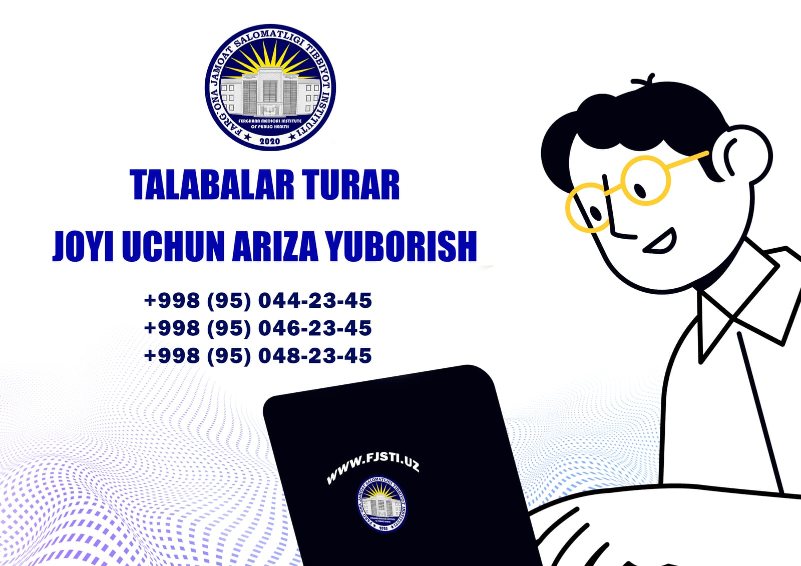 Talabalar turar joyi uchun ariza yuborish