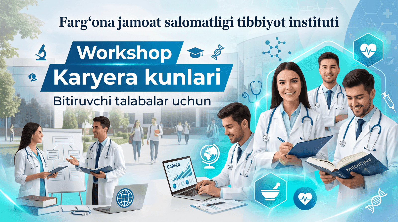Bitiruvchi talabalar uchun “Workshop” va “Karyera kunlari” amaliy tadbiri