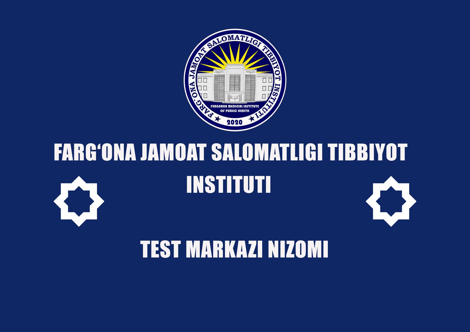 Institut test markazi nizomi