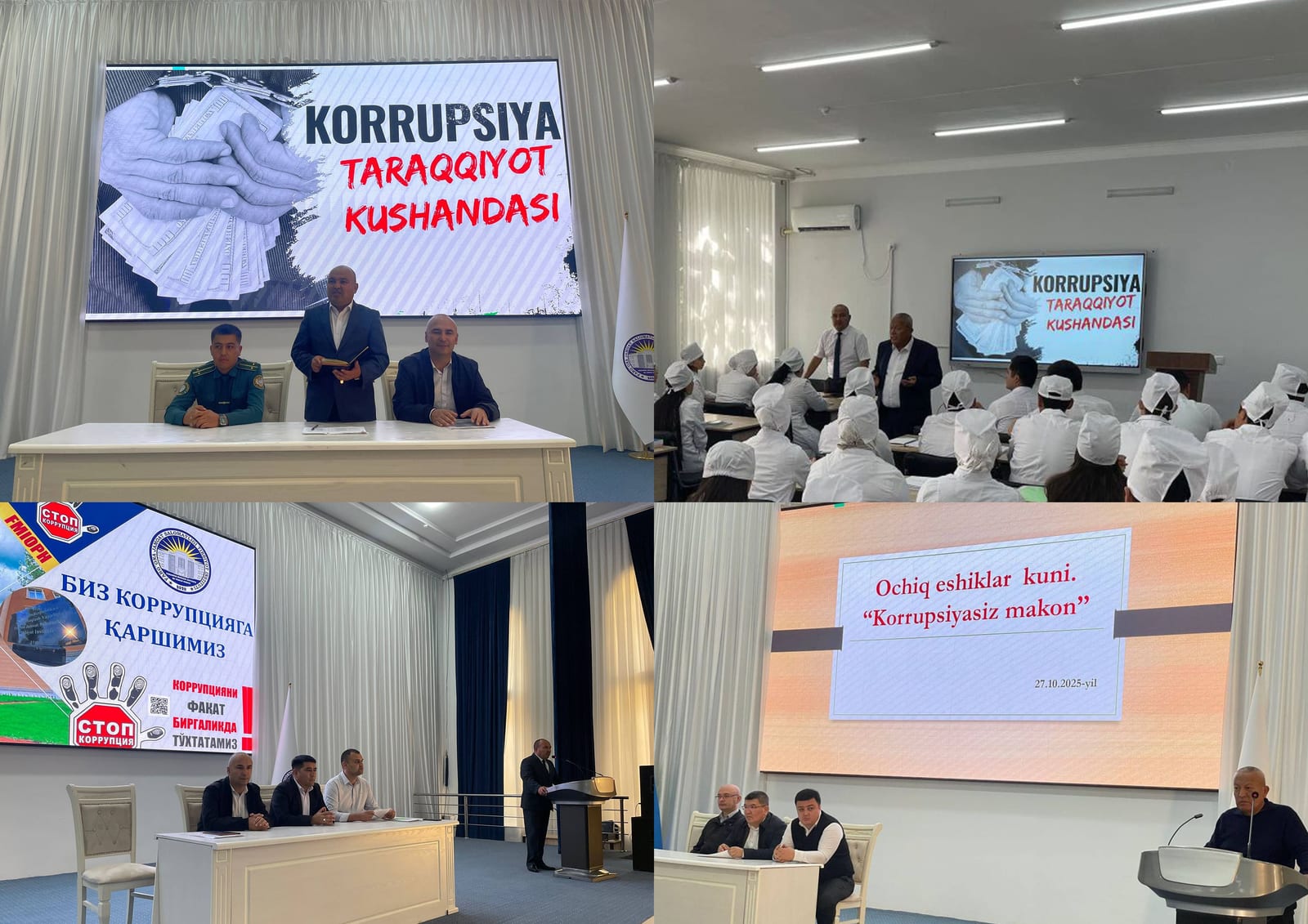 Korrupsiyaga qarshi kurashish tadbirlari